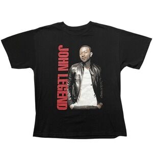 John Legend Shirt Adult Large 2017 World Tour Graphic T-Shirt R&B Hip Hop